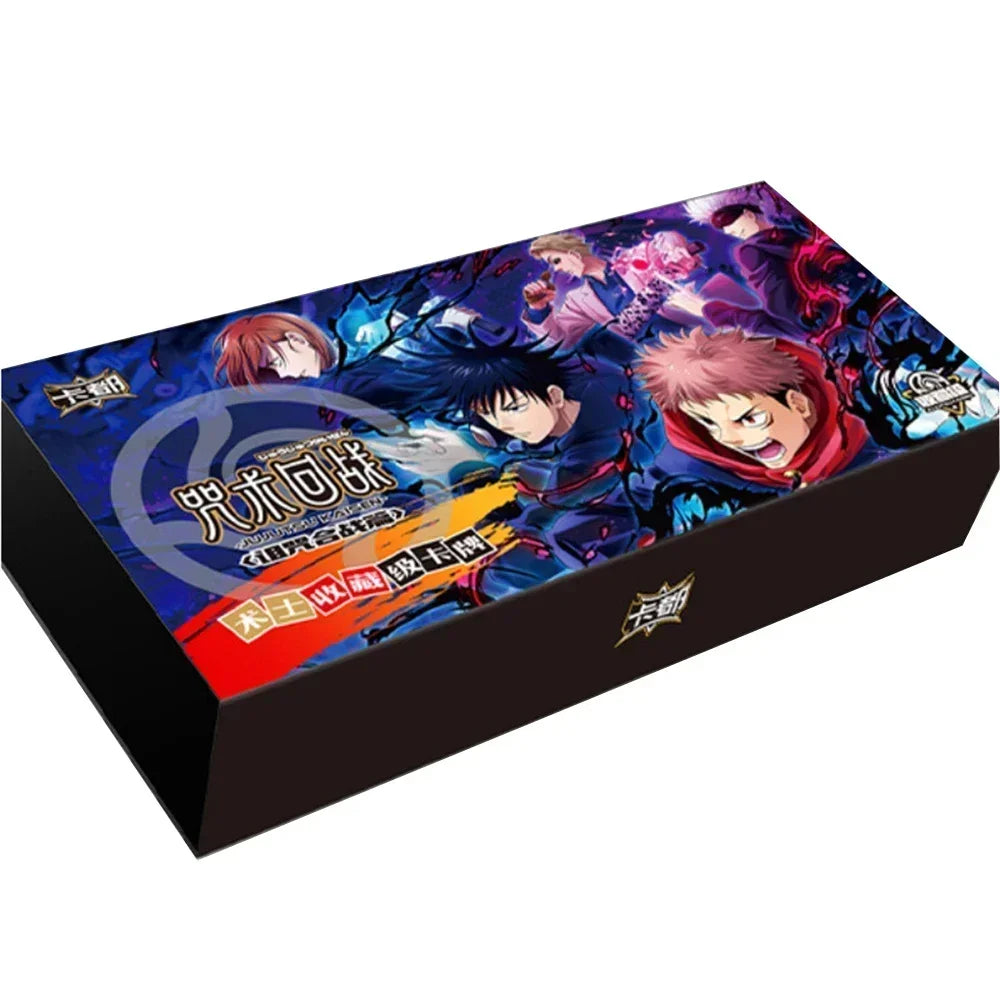 Cartes Jujutsu Kaisen Chapitre avancé Cartes en métal rare Cartes Quicksand de qualité Cartes de collection Gojo Satoru Fushiguro Megumi