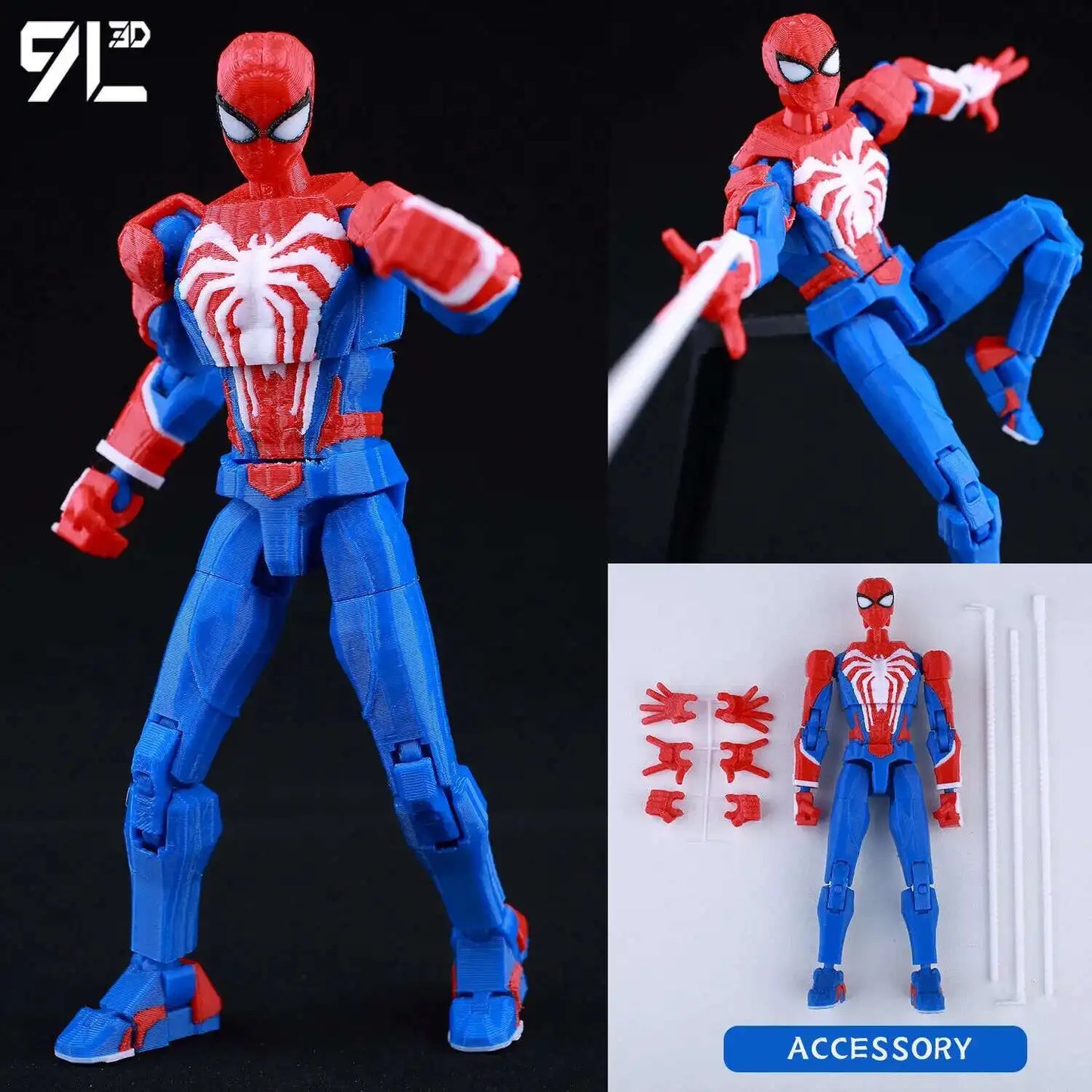 9L3D Printed Jujutsu Kaisen Ryomen Sukuna Lucky Dummy 13 Anime Multi-Jointed Shapeshift Toys Action Figures Mannequin Model - Jujutsu Kaisen Merch - Free Shipping Buy Now