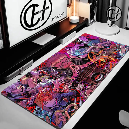 Jujutsu Kaisen Satoru Gojo Mousepad HD Printing Computer Gamers Locking Edge Non-slip Mouse Pad XXL 90x40cm Keyboard PC Deskmat