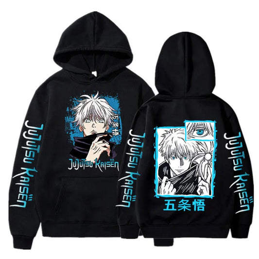 Autumn and winter comfortable and soft hot blood adventure anime Jujutsu Kaisen print men's casual fashion street hoodie - Jujutsu Kaisen Merch - Free Shipping Buy Now