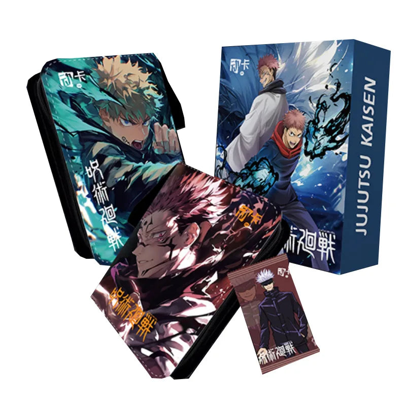 Cartes Jujutsu Kaisen Chapitre avancé Cartes en métal rare Cartes Quicksand de qualité Cartes de collection Gojo Satoru Fushiguro Megumi