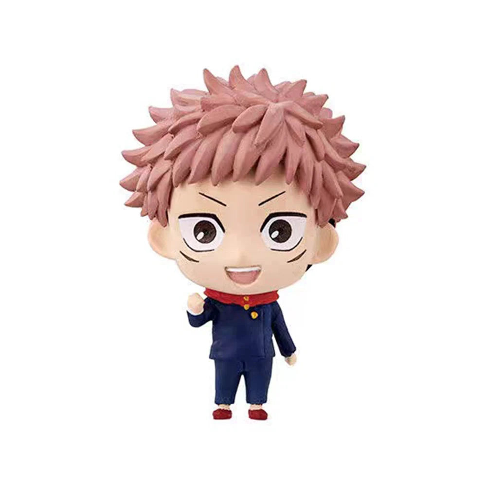 Anime JJK Itadori Yuji Figure Gojo Satoru Fushiguro Megumi Ryomen Sukuna Kugisaki Nobara Action Figure Desktop ornament gift toy - Jujutsu Kaisen Merch - Free Shipping Buy Now