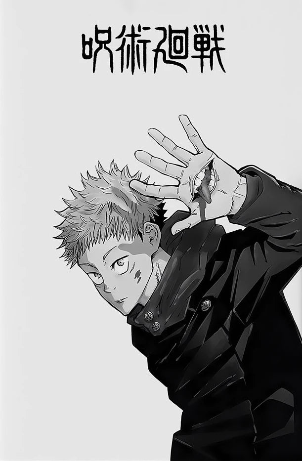 Modern Famous Bilibili Black and White Anime J-Jujutsu K-Kaisen Poster Canvas Paint Print Art Picture Home Room Wall Decor Gift