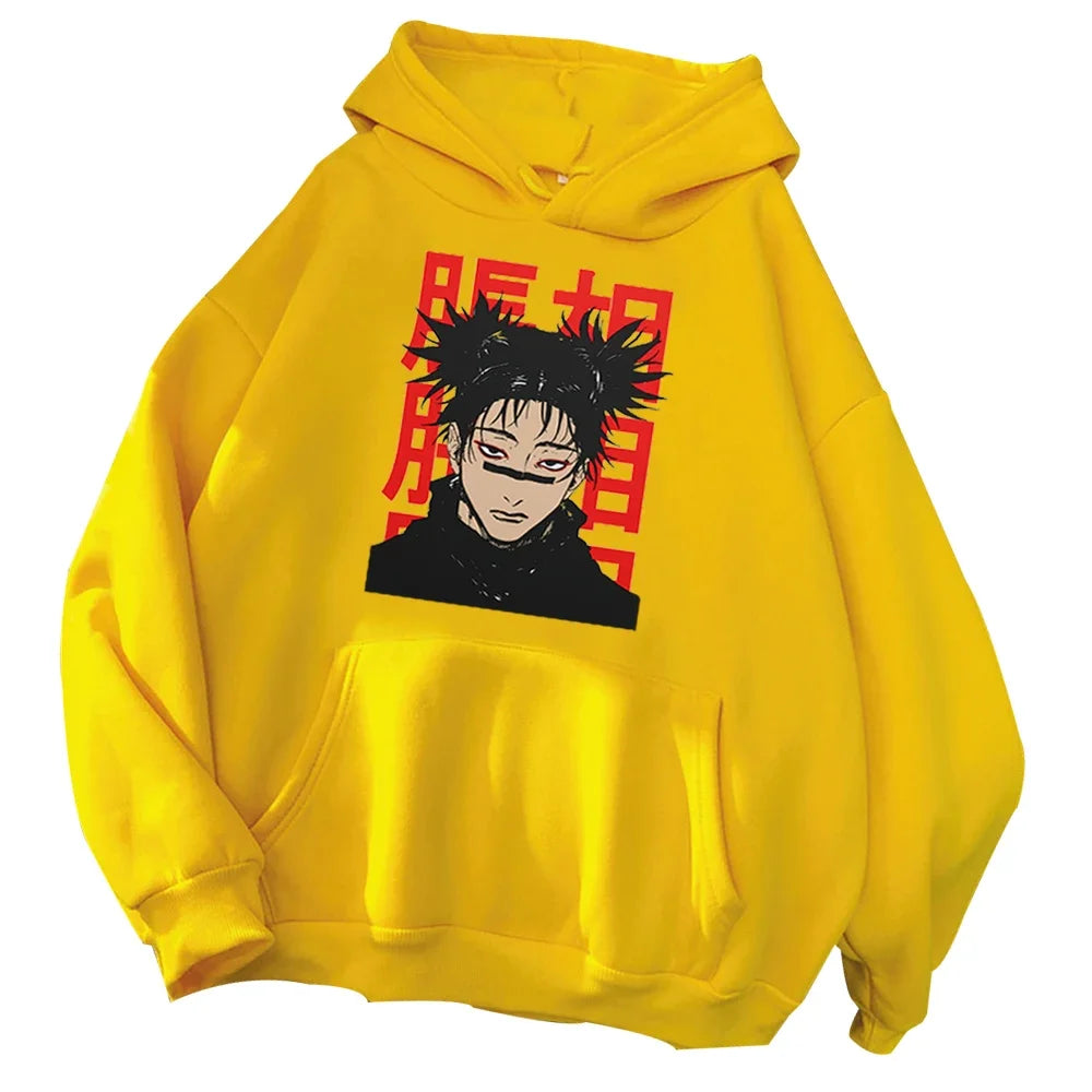 Jujutsu Kaisen Anime Men's and Women's Hooded Sportswear Street Clothing Printed Choso Long Sleeve Harajuku Style - Jujutsu Kaisen Merch - Free Shipping Buy Now