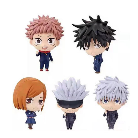 Anime JJK Itadori Yuji Figure Gojo Satoru Fushiguro Megumi Ryomen Sukuna Kugisaki Nobara Action Figure Desktop ornament gift toy - Jujutsu Kaisen Merch - Free Shipping Buy Now