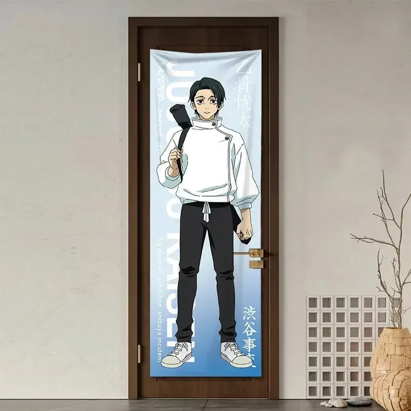 New Satoru Gojo Poster Jujutsu Kaisen Room Decoration Poster Wall Stickers Okkotsu Yuta Mahito 200cm high and 60cm wide poster