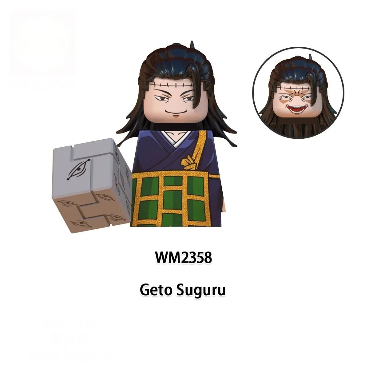 Jujutsu Kaisen Anime Cartoon Gojo Satoru Itadori Yuj Fushiguro Megumi Okkostu Yuta Building Blocks Mini Action Figures Kids Toy - Jujutsu Kaisen Merch - Free Shipping Buy Now