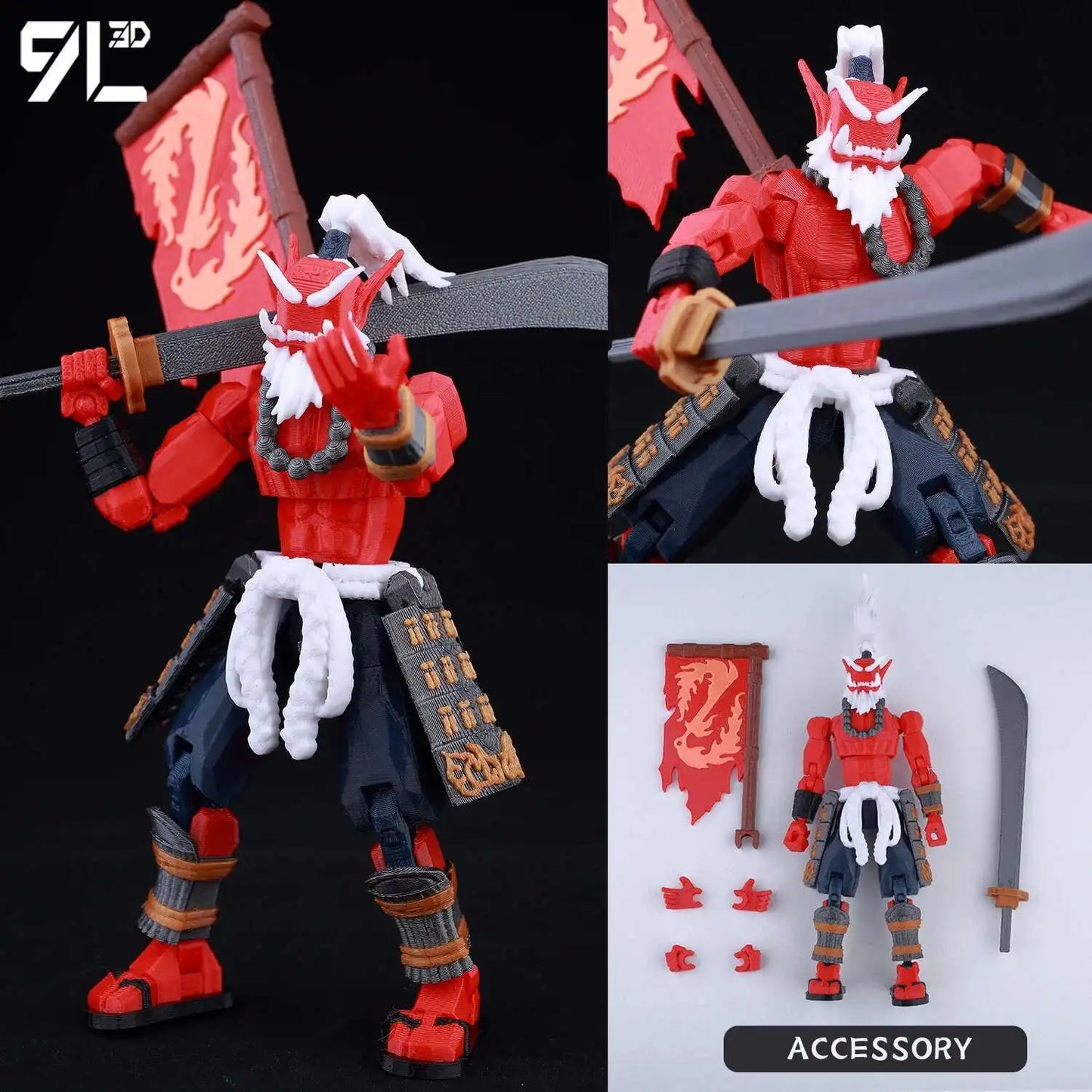 9L3D Printed Jujutsu Kaisen Ryomen Sukuna Lucky Dummy 13 Anime Multi-Jointed Shapeshift Toys Action Figures Mannequin Model - Jujutsu Kaisen Merch - Free Shipping Buy Now