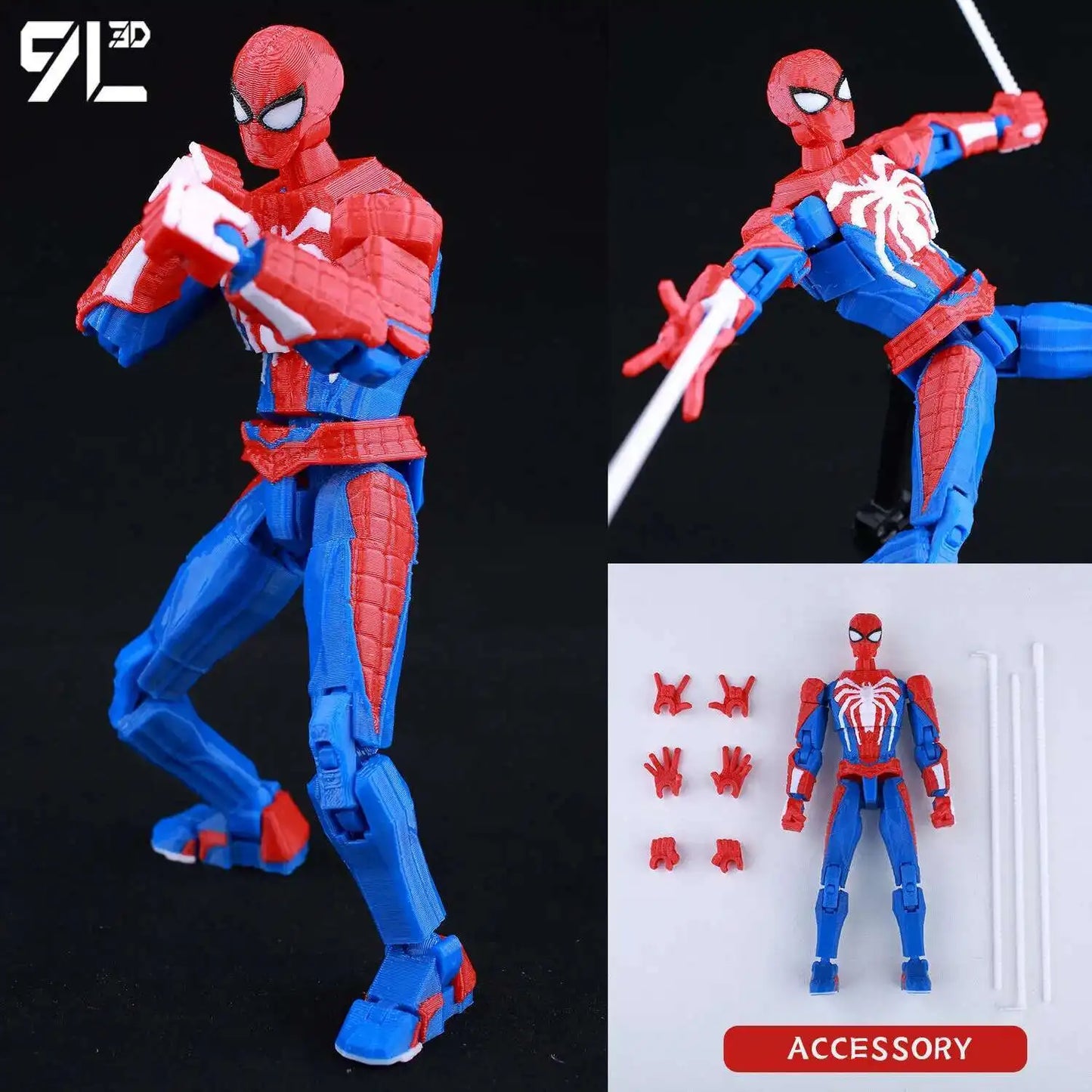 9L3D Printed Jujutsu Kaisen Ryomen Sukuna Lucky Dummy 13 Anime Multi-Jointed Shapeshift Toys Action Figures Mannequin Model - Jujutsu Kaisen Merch - Free Shipping Buy Now