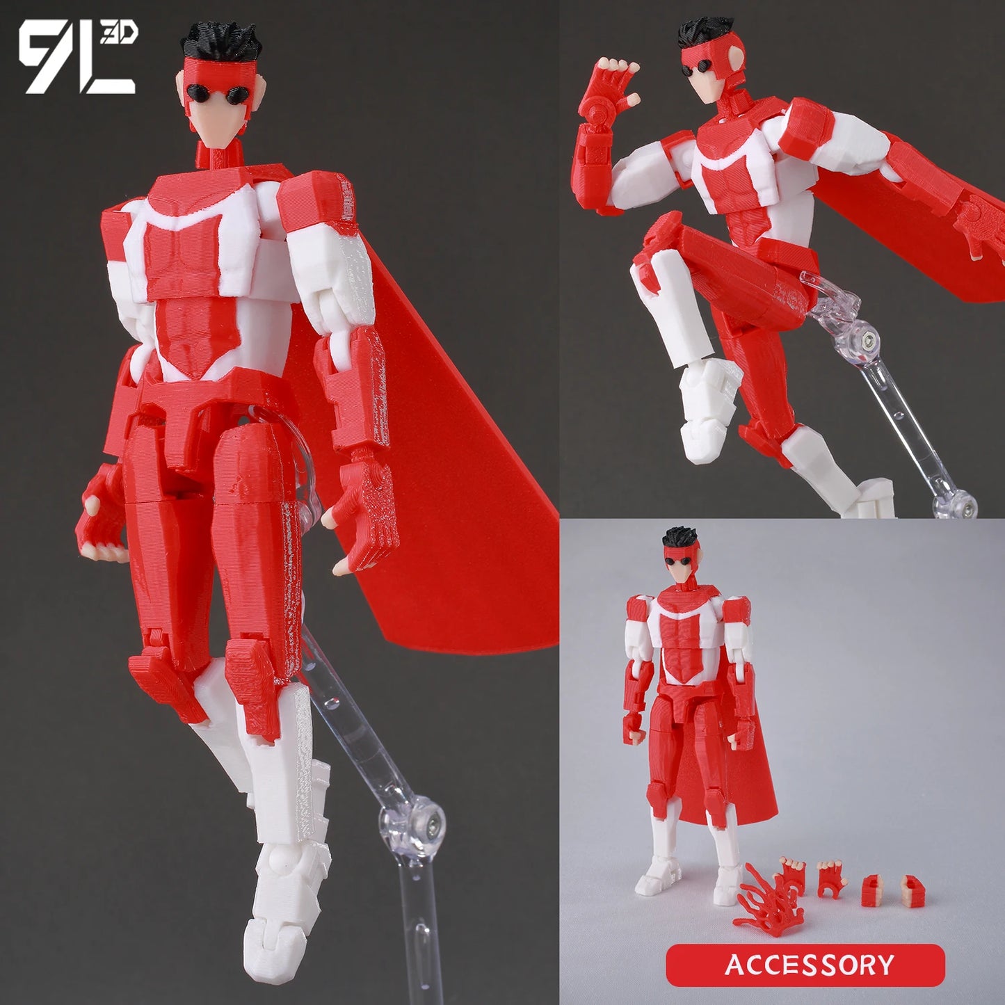 9L3D Printed Anime Naruto Jujutsu Kaisen One Piece Characters Lucky13 Dummy Action Figures Multi-Jointed T13 Mannequin Toys - Jujutsu Kaisen Merch - Free Shipping Buy Now