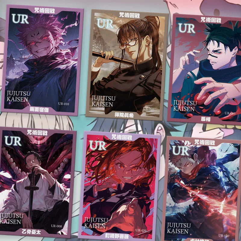 Coffret de cartes Jujutsu Kaisen, booster First Bullet, carte de personnage rare et beau, jouet d'anniversaire pour enfants, cadeau