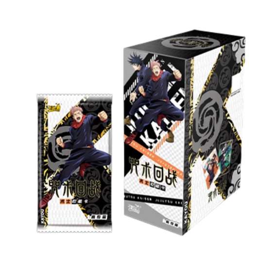 KAYOU Genuine Jujutsu Kaisen Card College Articles Warlock Collection Card Itadori Yuji Gojo Satoru BP Card Peripheral Toy Gift