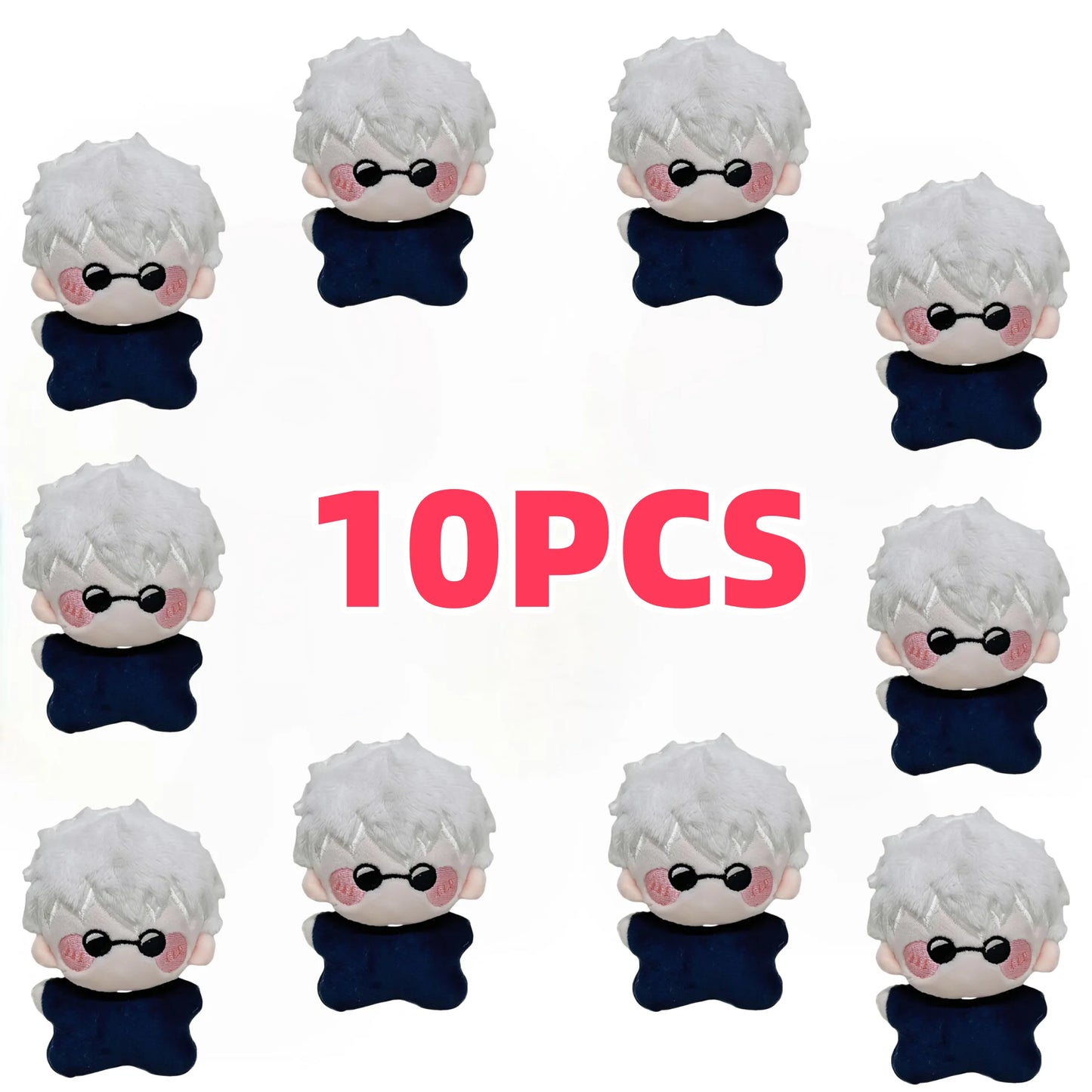 2025New Jujutsu Kaisen Keychain Plush Toys Anime Geto Suguru Satoru Gojos Doll Peluche Brinquedo Stuff Toys Fans Birthday Gifts - Jujutsu Kaisen Merch - Free Shipping Buy Now