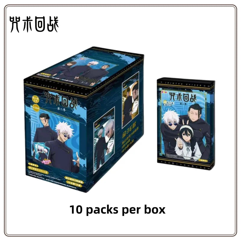 In-stock New Jujutsu Kaisen Card Polaroid Acrylic Photo Card Gojo Satoru Geto Fushiguro Shinobu Anime Collection Card Toy Gift