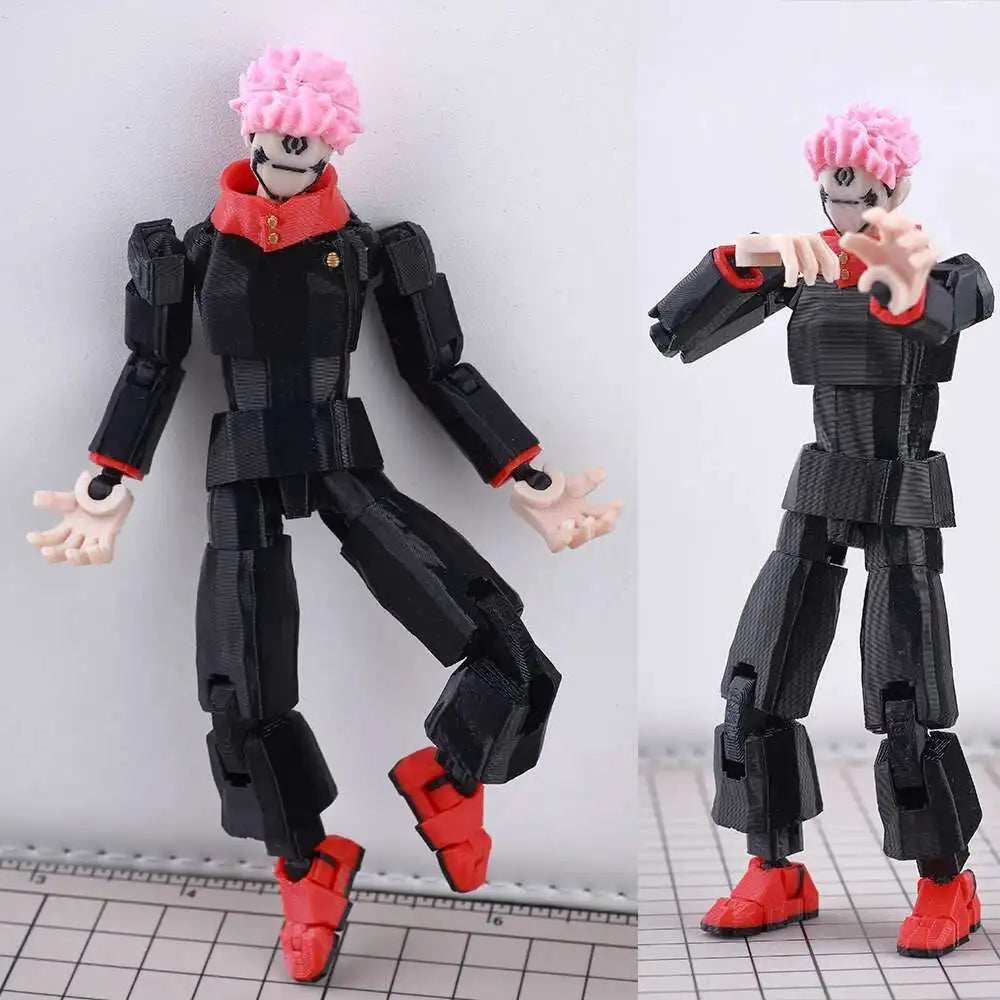 9L3D Printed Jujutsu Kaisen Ryomen Sukuna Lucky Dummy 13 Anime Multi-Jointed Shapeshift Toys Action Figures Mannequin Model - Jujutsu Kaisen Merch - Free Shipping Buy Now
