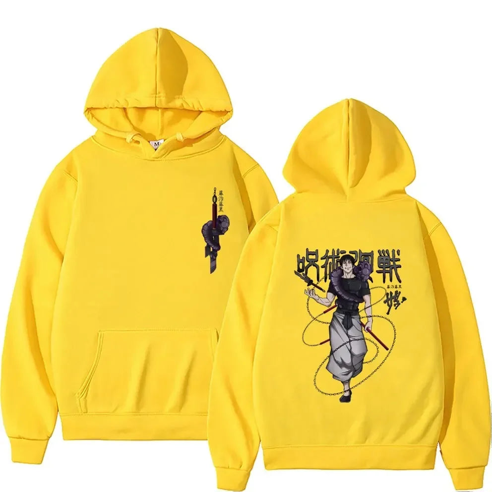 Japanese Anime Family Hoodies Jujutsu Kaisen Fushiguro Toji Graphic Male Fashion Manga Streetwear Men Women Sweatshirt - Jujutsu Kaisen Merch - Free Shipping Buy Now