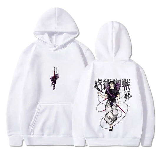 Jujutsu Kaisen Anime Hoodies Women Fushiguro Toji Print Hooded Sweatshirts Hip Hop Streetwear Gothic Pullover Men's Clothing - Jujutsu Kaisen Merch - Free Shipping Buy Now