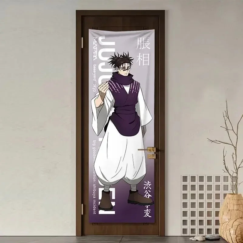 New Satoru Gojo Poster Jujutsu Kaisen Room Decoration Poster Wall Stickers Okkotsu Yuta Mahito 200cm high and 60cm wide poster