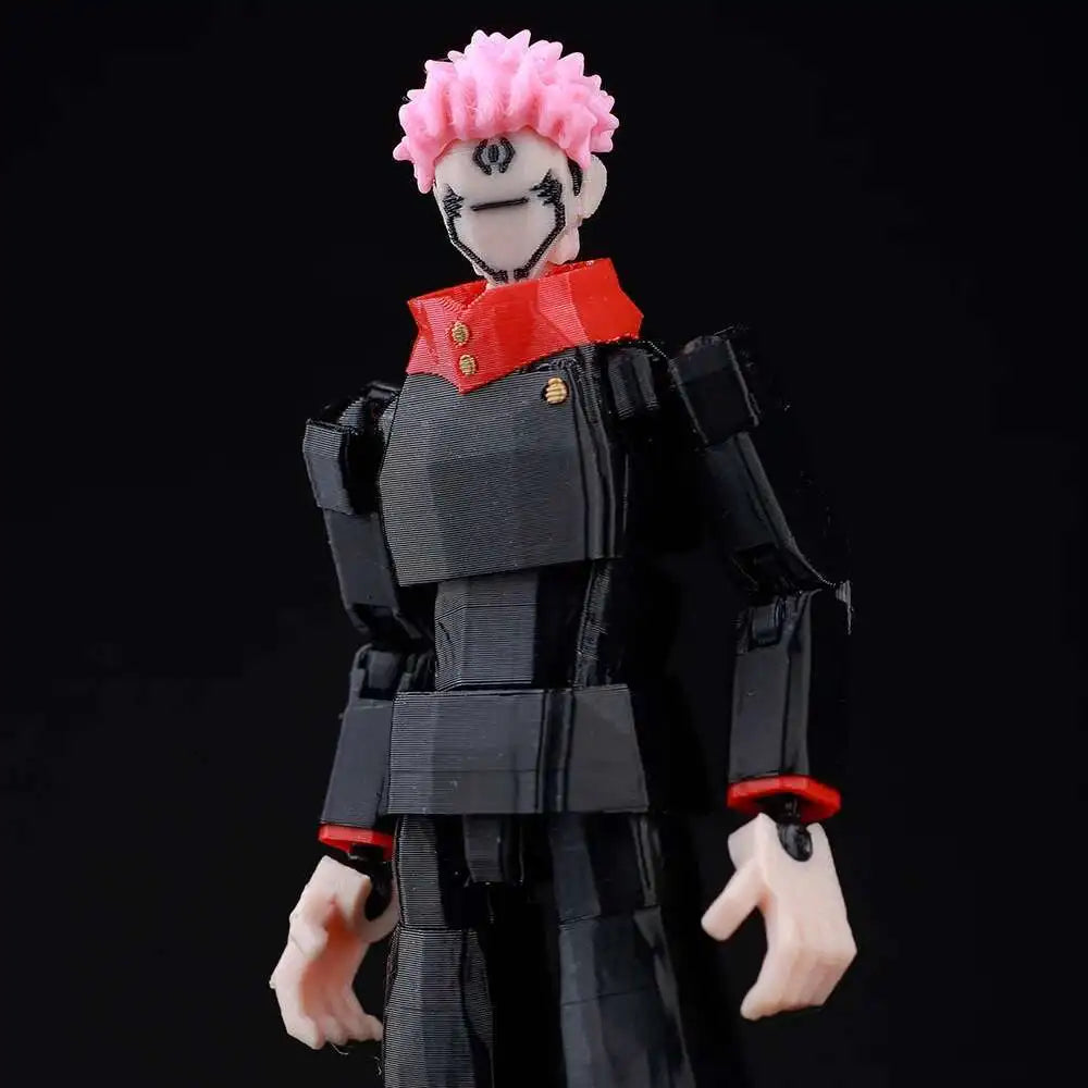 9L3D Printed Jujutsu Kaisen Ryomen Sukuna Lucky Dummy 13 Anime Multi-Jointed Shapeshift Toys Action Figures Mannequin Model - Jujutsu Kaisen Merch - Free Shipping Buy Now