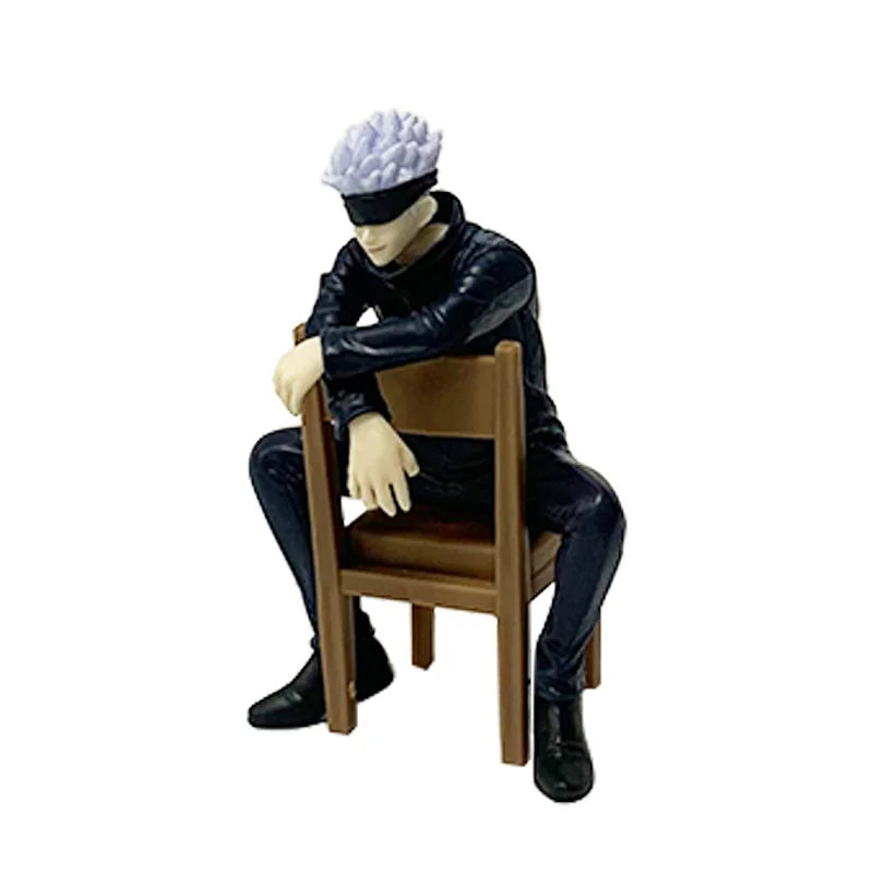 11cm New Gojo Satoru Anime Jujutsu Kaisen Action Figure Itadori Yuji Seated Noodle Stopper Model Toys Japanese Dolls Hobbies - Jujutsu Kaisen Merch - Free Shipping Buy Now
