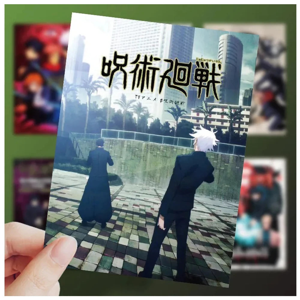 10/30/60pcs Cool Anime Jujutsu Kaisen Poster Stickers Itadori Yuji Satoru Gojo Cartoon Graffiti Sticker Phone Diary Laptop Decal