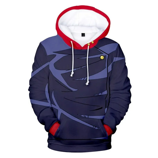 Men Women Itadori Yuji Fushiguro Megumi Satoru Ryomen Sukuna Hoodie Pullover Sweatshirt Anime Cosplay Jacket Coat Adult Youth - Jujutsu Kaisen Merch - Free Shipping Buy Now