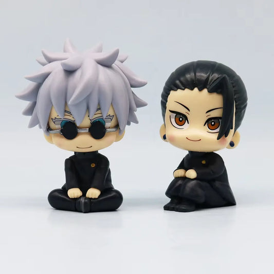 Jujutsu Kaisen Anime Figure Kawaii Geto Suguru PVC Model Fushiguro Figurine Cute Inumaki Gojo Satoru Okkotsu Yuta Brithday Gift - Jujutsu Kaisen Merch - Free Shipping Buy Now