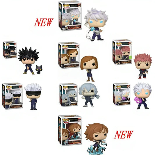 Funko POP Jujutsu Kaisen Megumi Fushiguro#1112 Kugisaki#1113#1884 Gojo#1114#1137#1885 Mahito#1115 Yuji#1163 Boys Girls Toys Gift