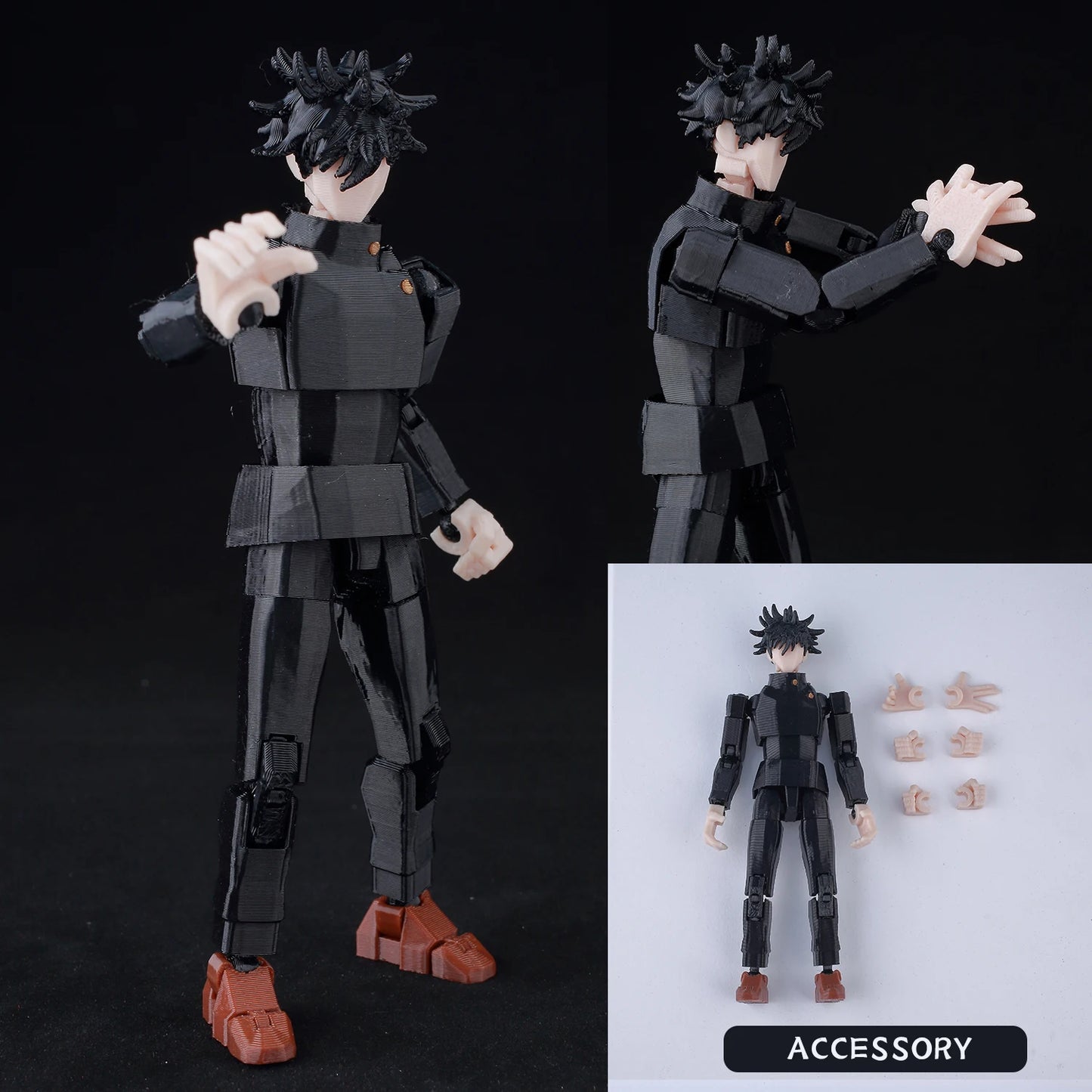 3d Printed Dummy13 Jujutsu Kaisen Ryomen Sukuna Action Figure Anime Model Toys Multi-Jointed Poseable Collectible Toy Gift - Jujutsu Kaisen Merch - Free Shipping Buy Now
