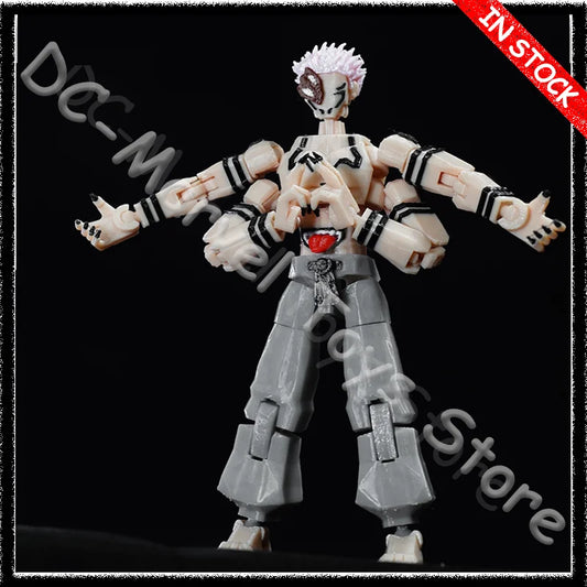 In Stock 3d Printed Jujutsu Kaisen Sukuna Anime Multi-Jointed Shapeshift Toys Action Figures Mannequin Model Custom Gifts Toys - Jujutsu Kaisen Merch - Free Shipping Buy Now