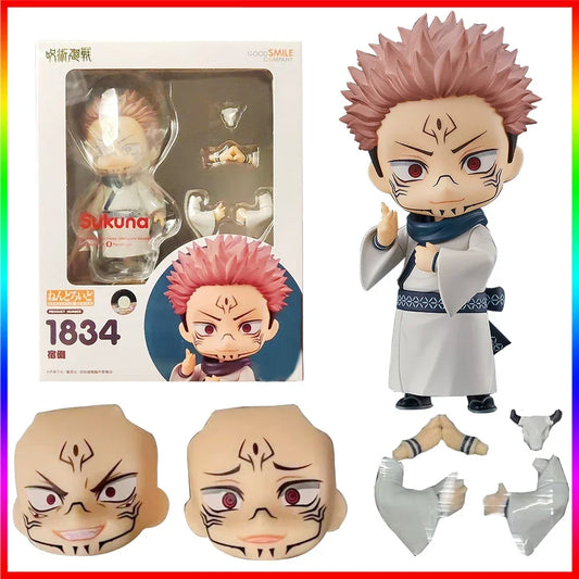 Jujutsu Kaisen Sukuna Figure 10CM Anime Action Figure Model Toy Gift Collection With Replacement Head BO11 Cursed Spirit - Jujutsu Kaisen Merch - Free Shipping Buy Now