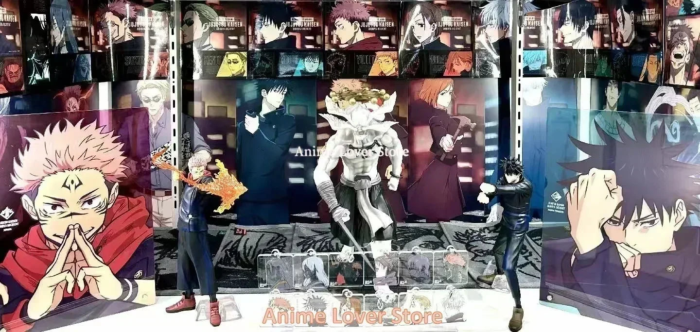 Original Genuine Bandai Jujutsu Kaisen Ichiban Kuji Fushiguro Megumi Ryomen Sukuna Makora Anime Figures Toys - Jujutsu Kaisen Merch - Free Shipping Buy Now