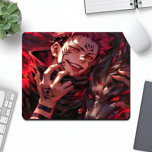 Jujutsu Kaisen Anime Mouse Pad Art Gaming Gamer Animal Small Rubber Locking Edge Large Computer MousePad Laptop Desk Pad