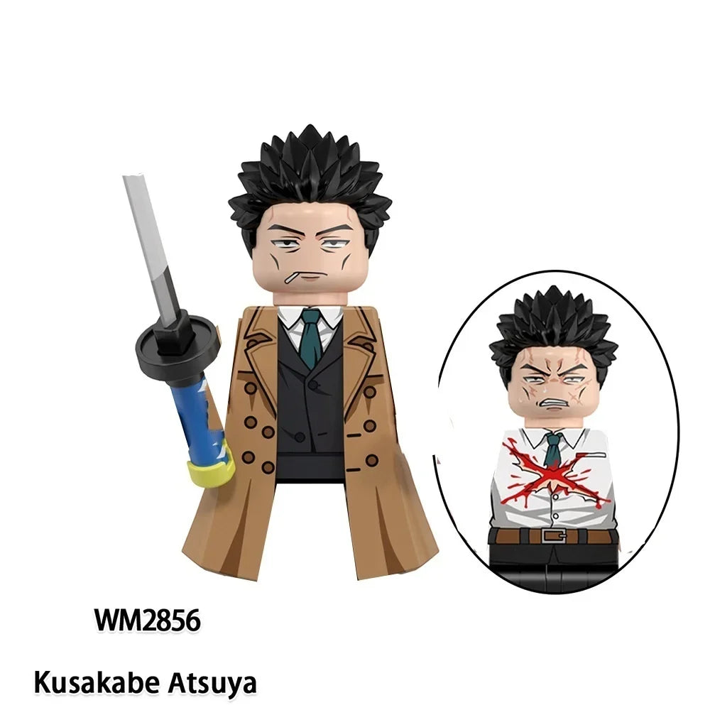 Anime Jujutsu Kaisen Cartoon Gojo Satoru Itadori Yuj Fushiguro Megumi Okkostu Yuta Building Blocks Mini Action Figures Kids Toy - Jujutsu Kaisen Merch - Free Shipping Buy Now