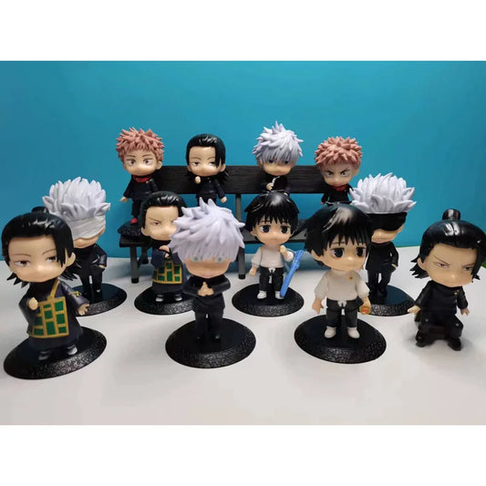 12pcs/set Anime Jujutsu Kaisen Figure Model Toys 10cm - Jujutsu Kaisen Merch - Free Shipping Buy Now