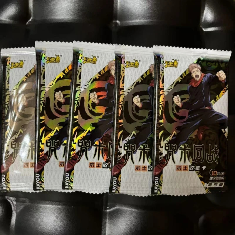 KAYOU Jujutsu Kaisen Advanced Edition Warlock Card BP Full Set MR Gojo Satoru UR Anime Children's Toy Collection Card Gift