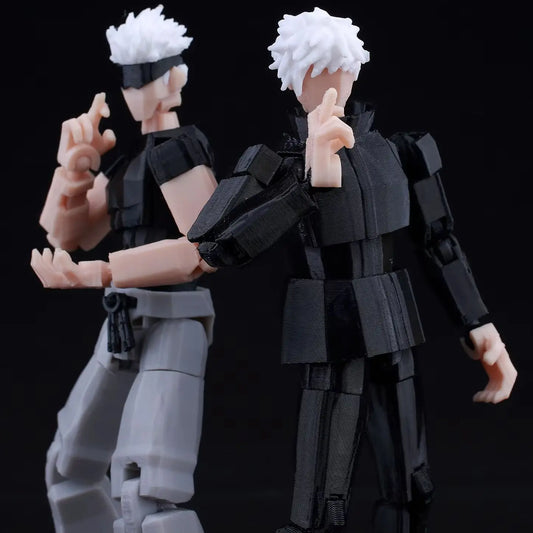 3d Printed Dummy13 Lucky 13 Anime Action Figures Jujutsu Kaisen Satoru Gojo Fushiguro Toji Cartoon Model Collectible Toys Gifts - Jujutsu Kaisen Merch - Free Shipping Buy Now