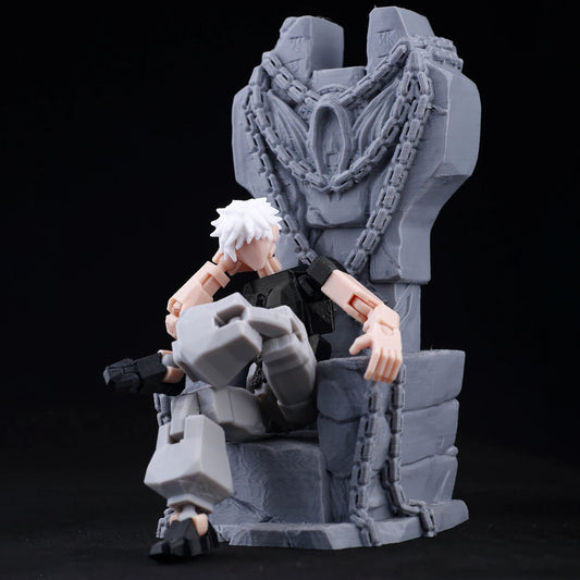 9L3D Printed Jujutsu Kaisen 3D Mini Figures, Satoru Gojo & Geto Suguru Action Model, Anime PVC Collectible Statue, Gift for Fans - Jujutsu Kaisen Merch - Free Shipping Buy Now