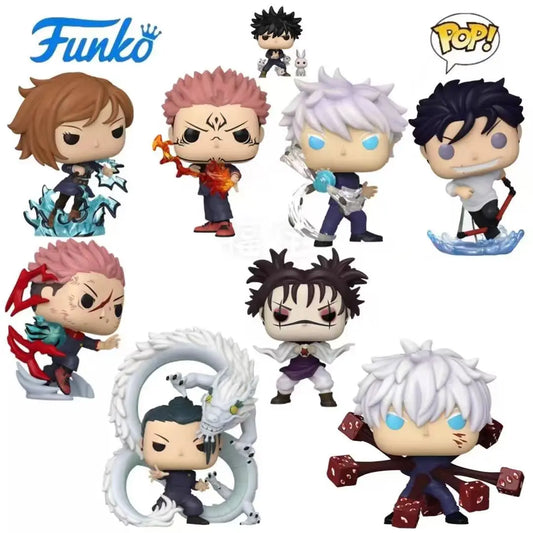 OfficialFunko Jujutsu Kaisen Anime Figure Pop Yuji Itador Nobara Kugisaki Satoru Gojo Collectible Limited Edition Model Toy Gift