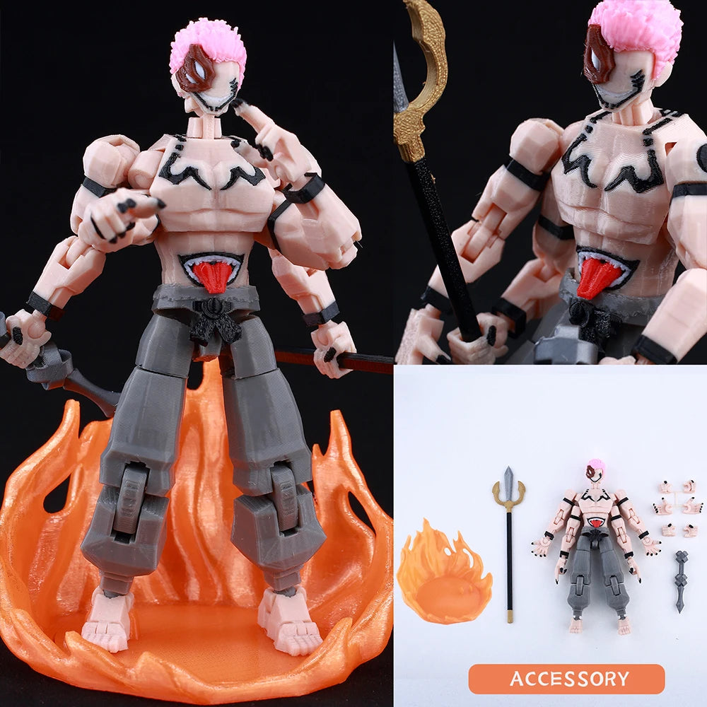 3d Printed Dummy13 Jujutsu Kaisen Ryomen Sukuna Action Figure Anime Model Toys Multi-Jointed Poseable Collectible Toy Gift - Jujutsu Kaisen Merch - Free Shipping Buy Now