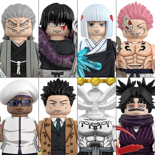 WM6200 Jujutsu Kaisen Building Blocks Itadori Yuji Gojo Satoru Ryomen Mini Action Figure Accessories Christmas Gift for Kids - Jujutsu Kaisen Merch - Free Shipping Buy Now