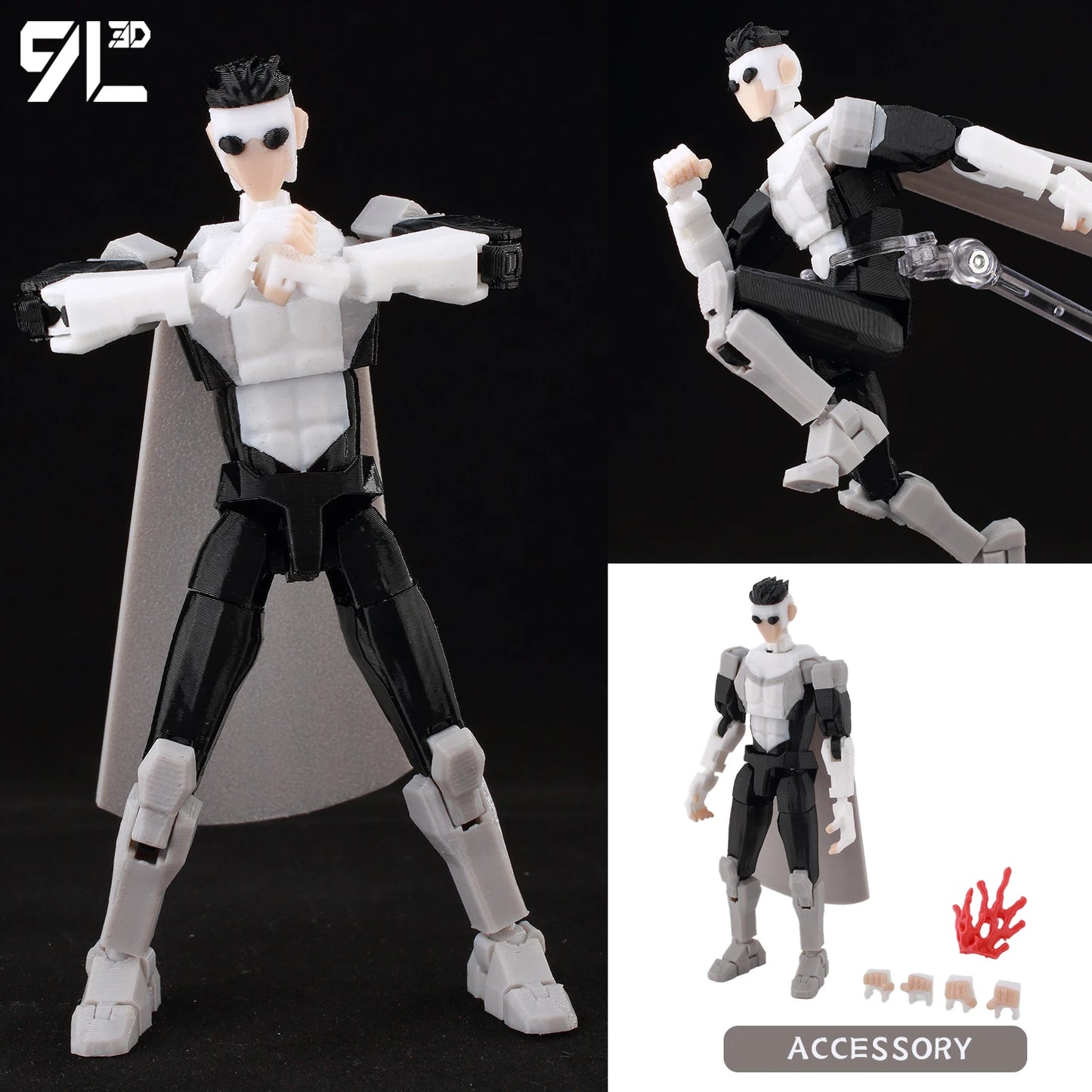 9L3D Printed Anime Naruto Jujutsu Kaisen One Piece Characters Lucky13 Dummy Action Figures Multi-Jointed T13 Mannequin Toys - Jujutsu Kaisen Merch - Free Shipping Buy Now
