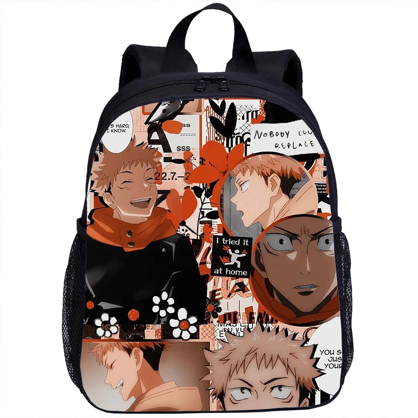 Sac à dos d'école pour femmes et hommes, motif animé japonais Jujutsu Kaisen, pour adolescents et enfants, Gojo Satoru Tops, Yuji Itadori