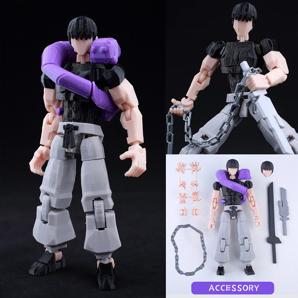 3d Printed Dummy13 Jujutsu Kaisen Ryomen Sukuna Action Figure Anime Model Toys Multi-Jointed Poseable Collectible Toy Gift - Jujutsu Kaisen Merch - Free Shipping Buy Now