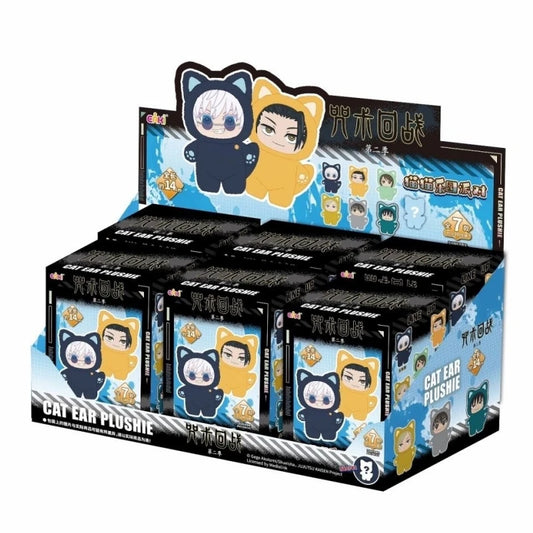 Jujutsu Kaisen Blind Box Anime Character Model Figure Plush Toy Cat Series Satoru Suguru Shoko Toji Decoration Children's Gift - Jujutsu Kaisen Merch - Free Shipping Buy Now