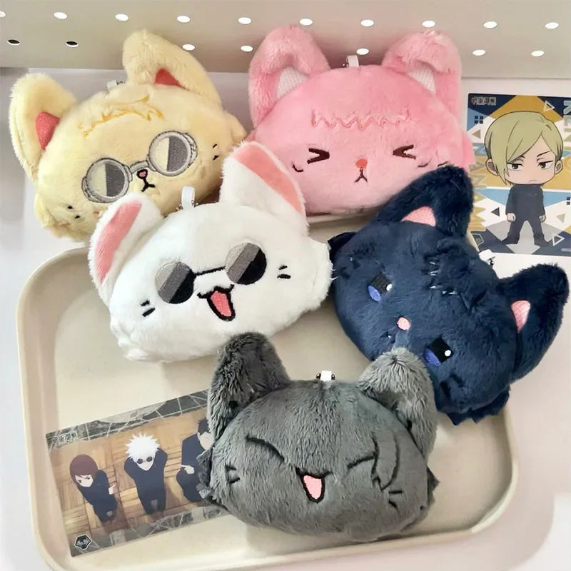 10CM Cute Jujutsu Kaisen Plush Toy Gojo Satoru Geto Suguru Nanami Kento Anime Cosplay Stuffed Dolls Pendant Toys Gifts - Jujutsu Kaisen Merch - Free Shipping Buy Now