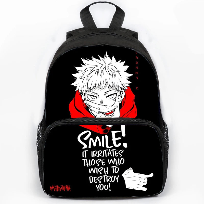 Sac à dos étanche pour écoliers, garçons et filles, motif Anime Jujutsu Kaisen, Gojo Satoru Tops, Yuji Itadori, pour ordinateur portable