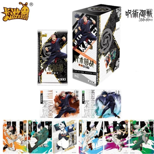 KAYOU Jujutsu Kaisen Card Higher Vocational Warlock Animation Theme Series Game Collection Card Toy and Gift for Original Box