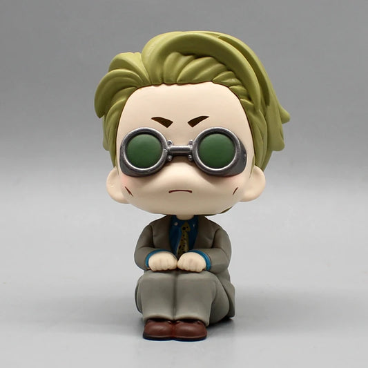 11cm Jujutsu Kaisen Gk Look Up Nanami Kento Anime Figure Q-Version Sitting =Statue Desktop Decoration Model Children'S Toy Gifts - Jujutsu Kaisen Merch - Free Shipping Buy Now