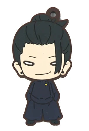 Jujutsu Kaisen Gojo Satoru Geto Suguru Yuji Nanami Kento Fushiguro Toji Choso porte-clés en caoutchouc ornement jouets Collection cadeau